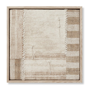 Patchwork A Beige / Brown Rug Art — a Loloi artwork at Laurie Yapp Home.