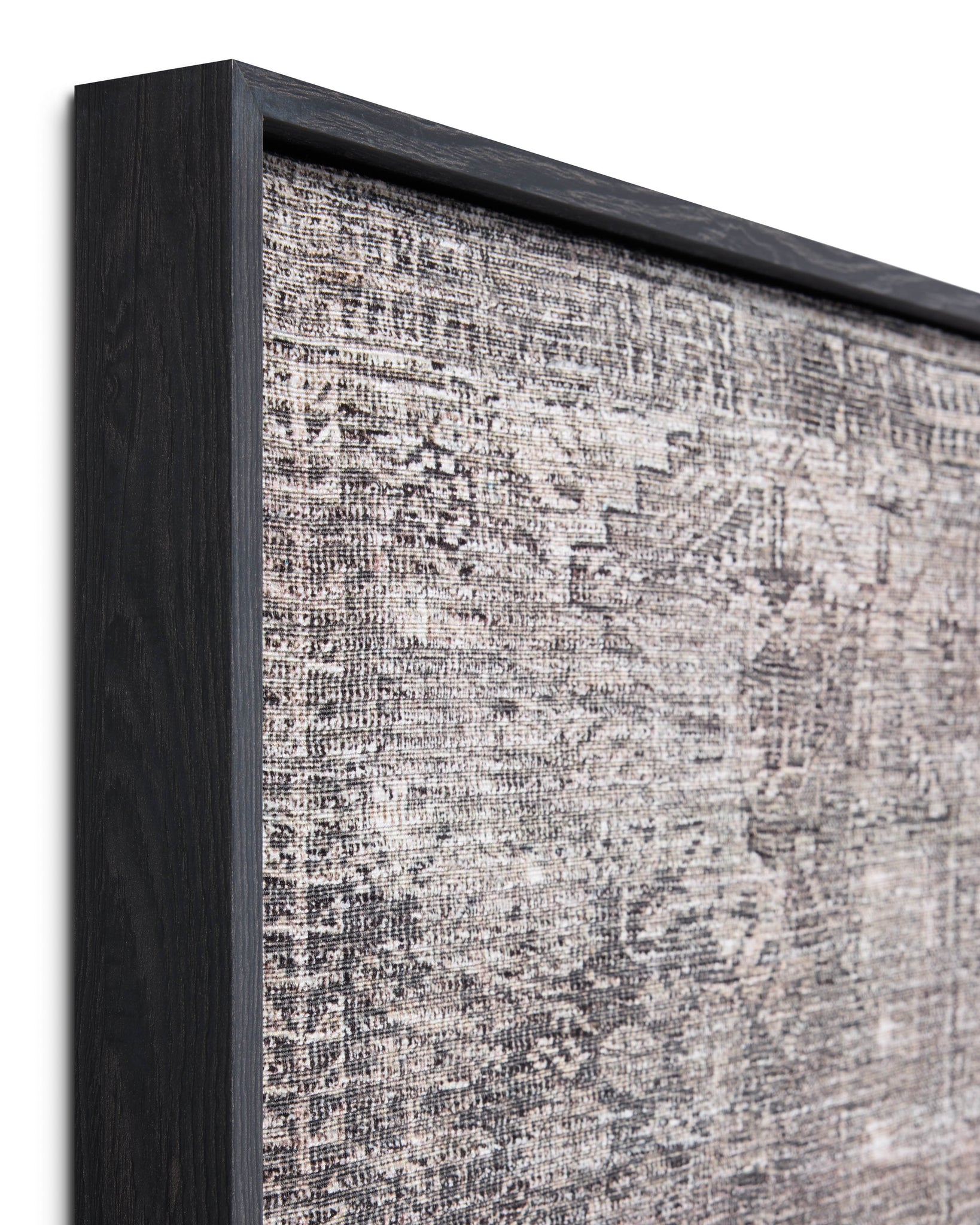 Falconera Brown / Multi Rug Art shown from another angle.