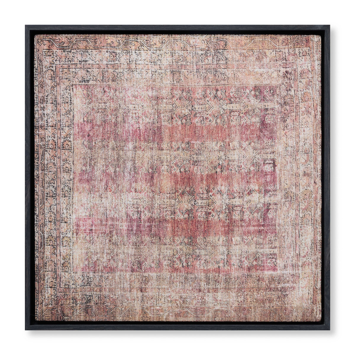 Milvio Rust / Multi Rug Art — a Loloi artwork at Laurie Yapp Home.