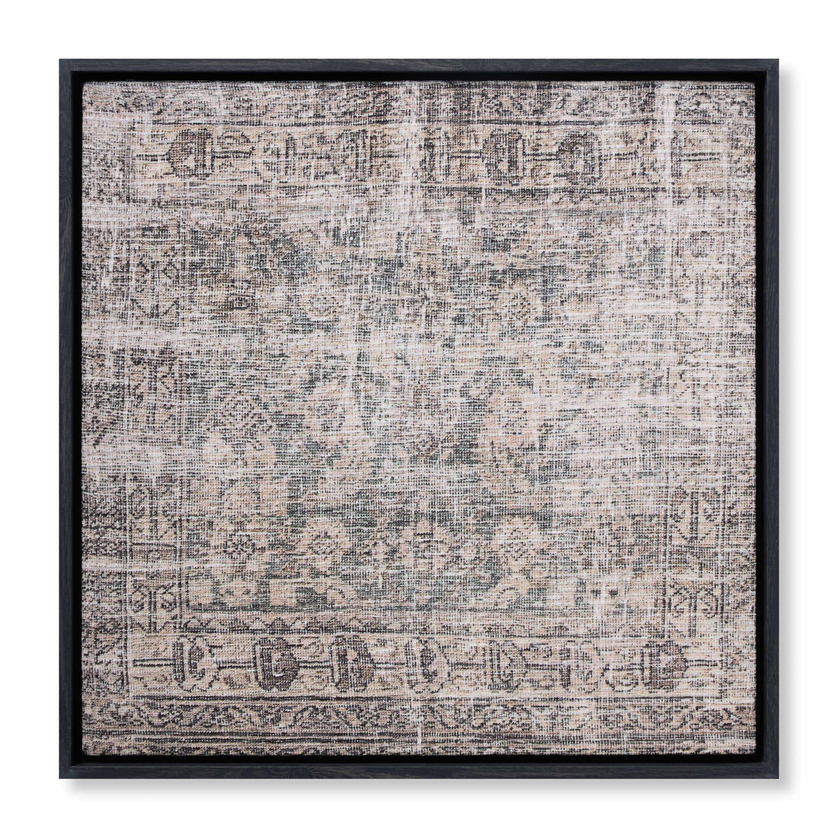 Bergamo Green / Multi Rug Art — a Loloi artwork at Laurie Yapp Home.