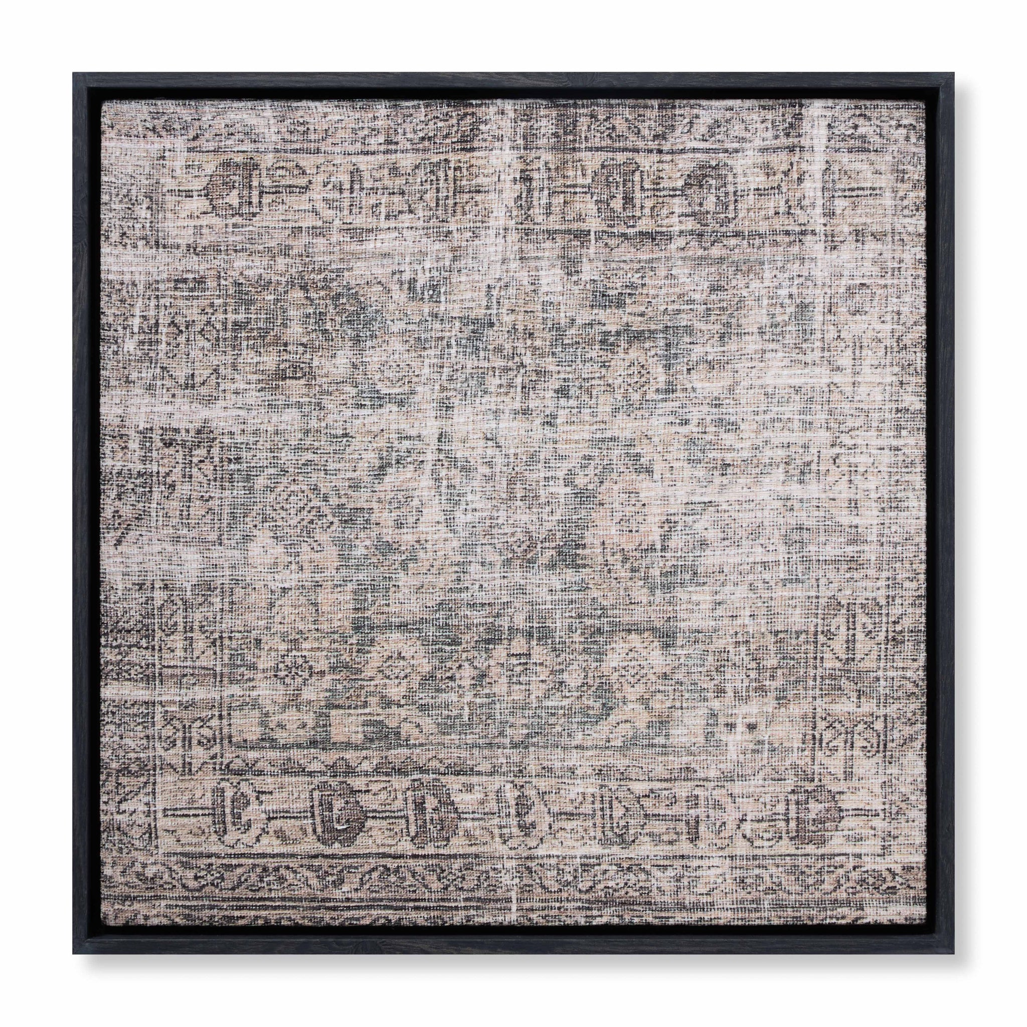 Bergamo Green / Multi Rug Art — a Loloi artwork at Laurie Yapp Home.