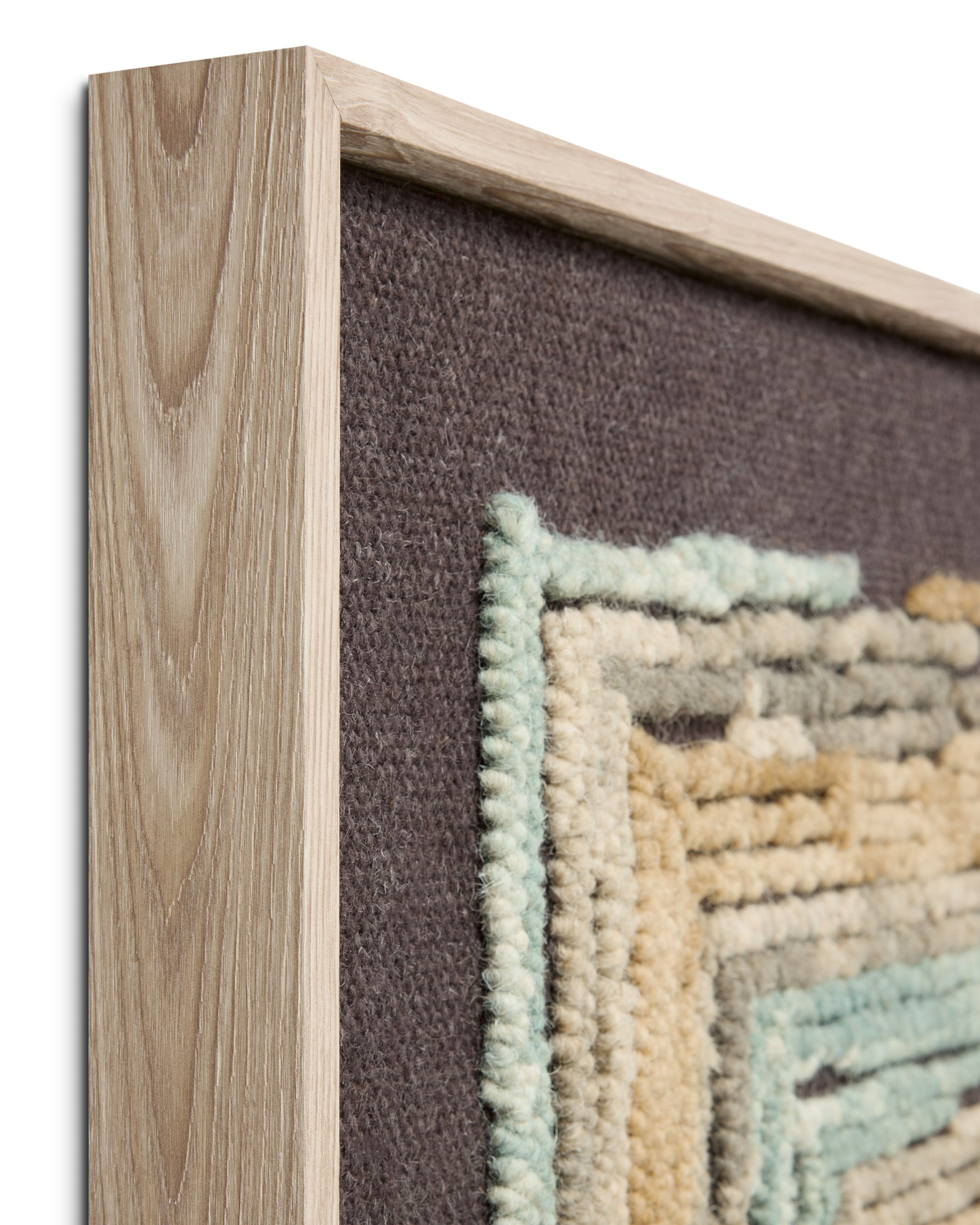 Midpoint Gold / Blue Rug Art — a Loloi artwork at Laurie Yapp Home.