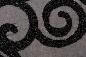 Side view of the Decadent Grey / Black artwork.