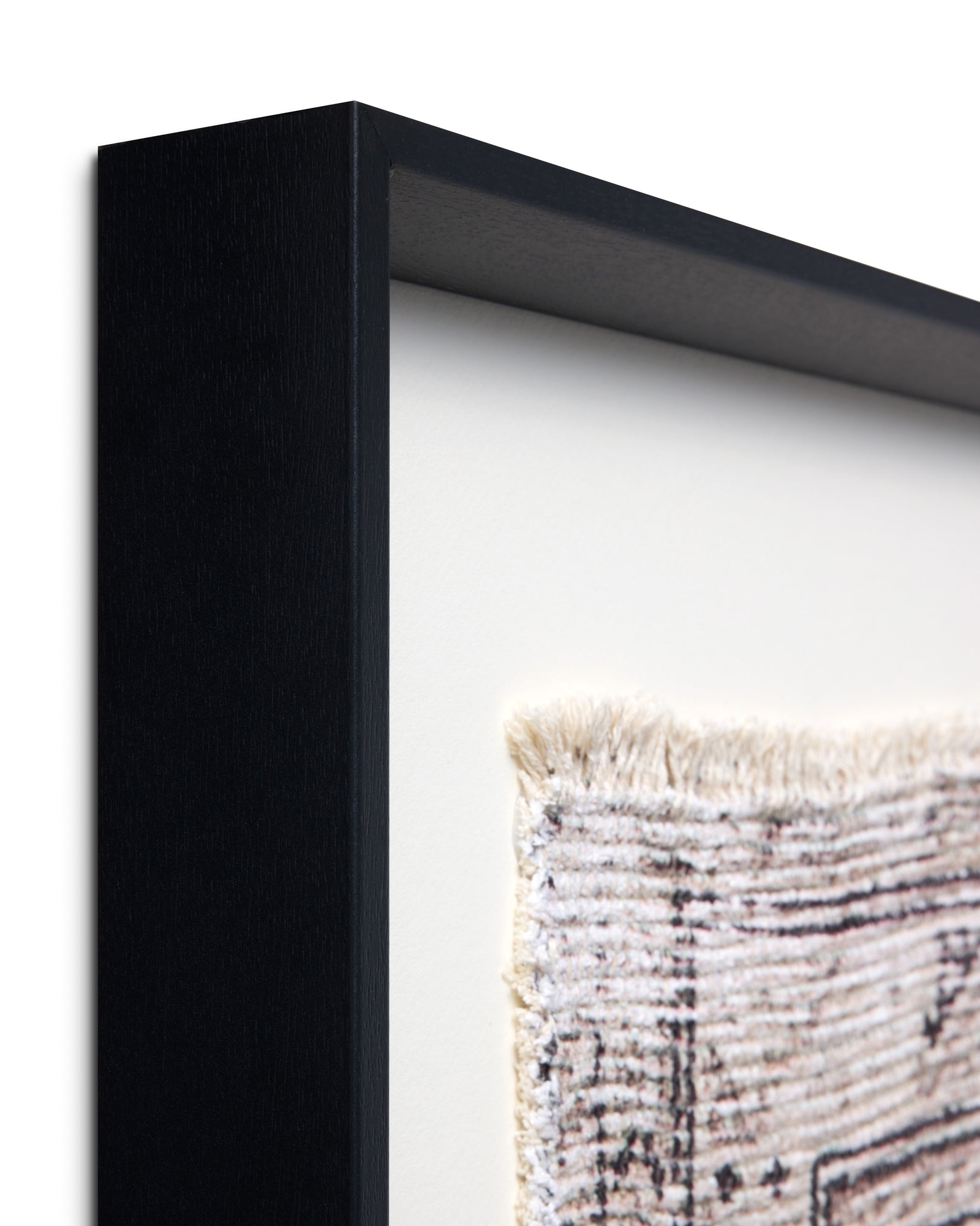 Aleppo Black / Ivory Rug Art — a Loloi artwork at Laurie Yapp Home.
