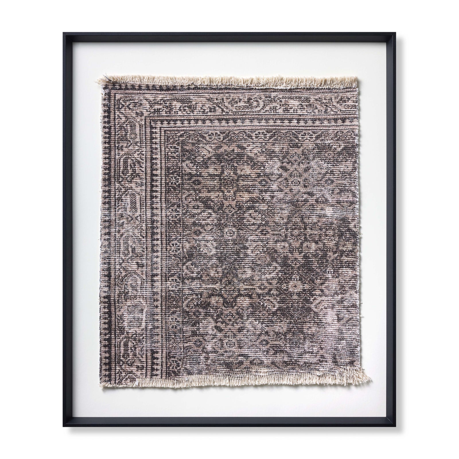 Cyrene Brown / Beige Rug Art — a Loloi artwork at Laurie Yapp Home.