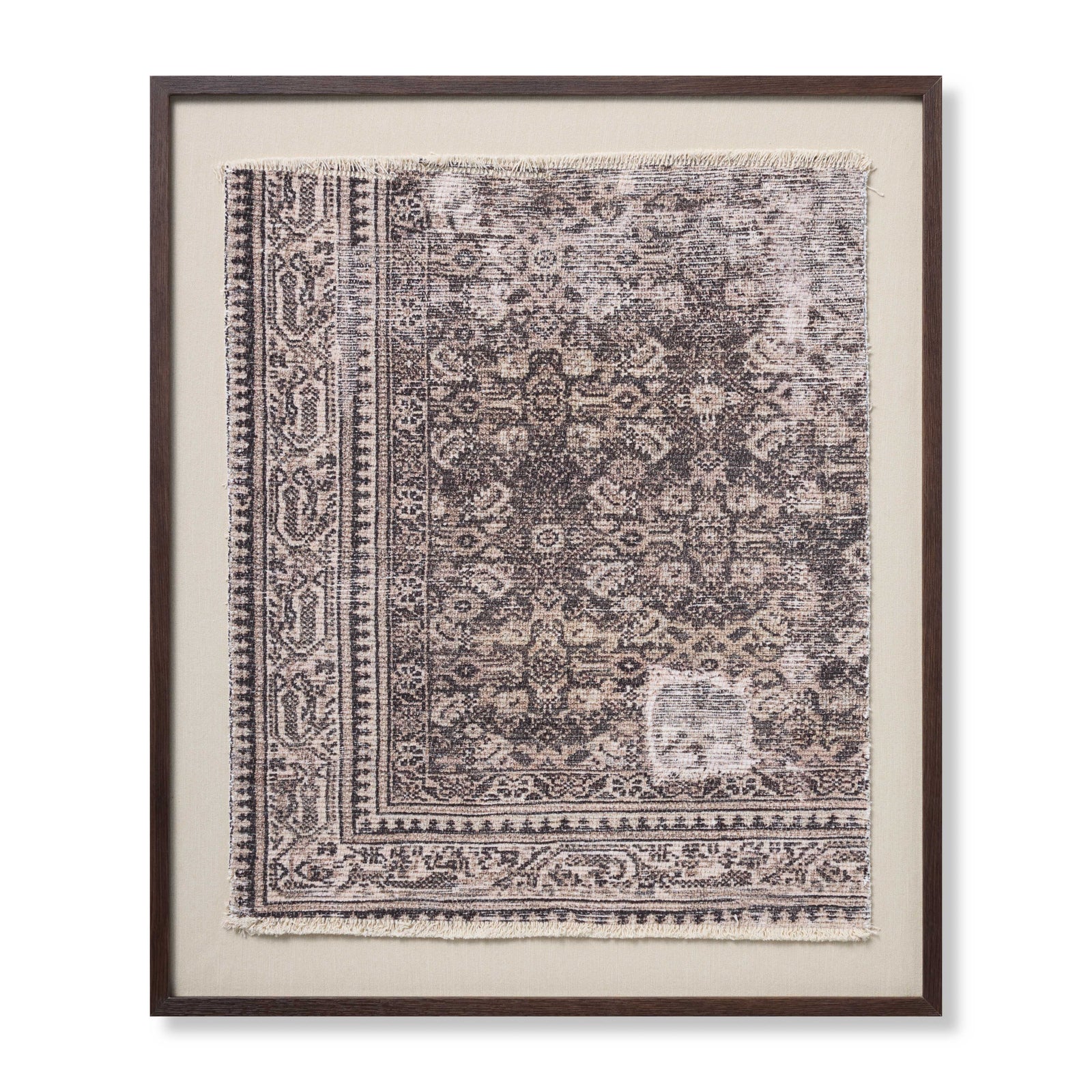 Jabel Brown / Beige Rug Art — a Loloi artwork at Laurie Yapp Home.