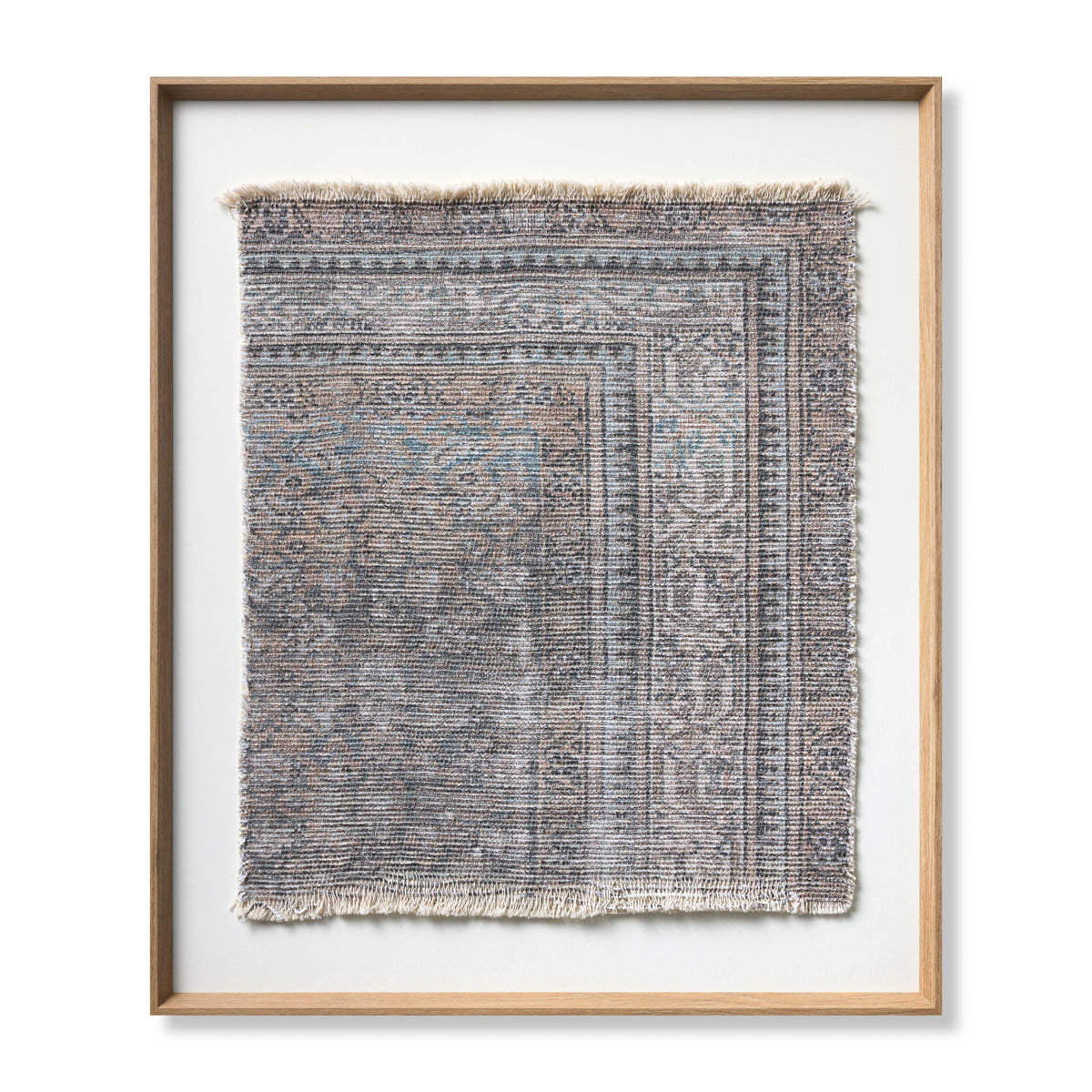 Kepol Blue / Beige Rug Art — a Loloi artwork at Laurie Yapp Home.