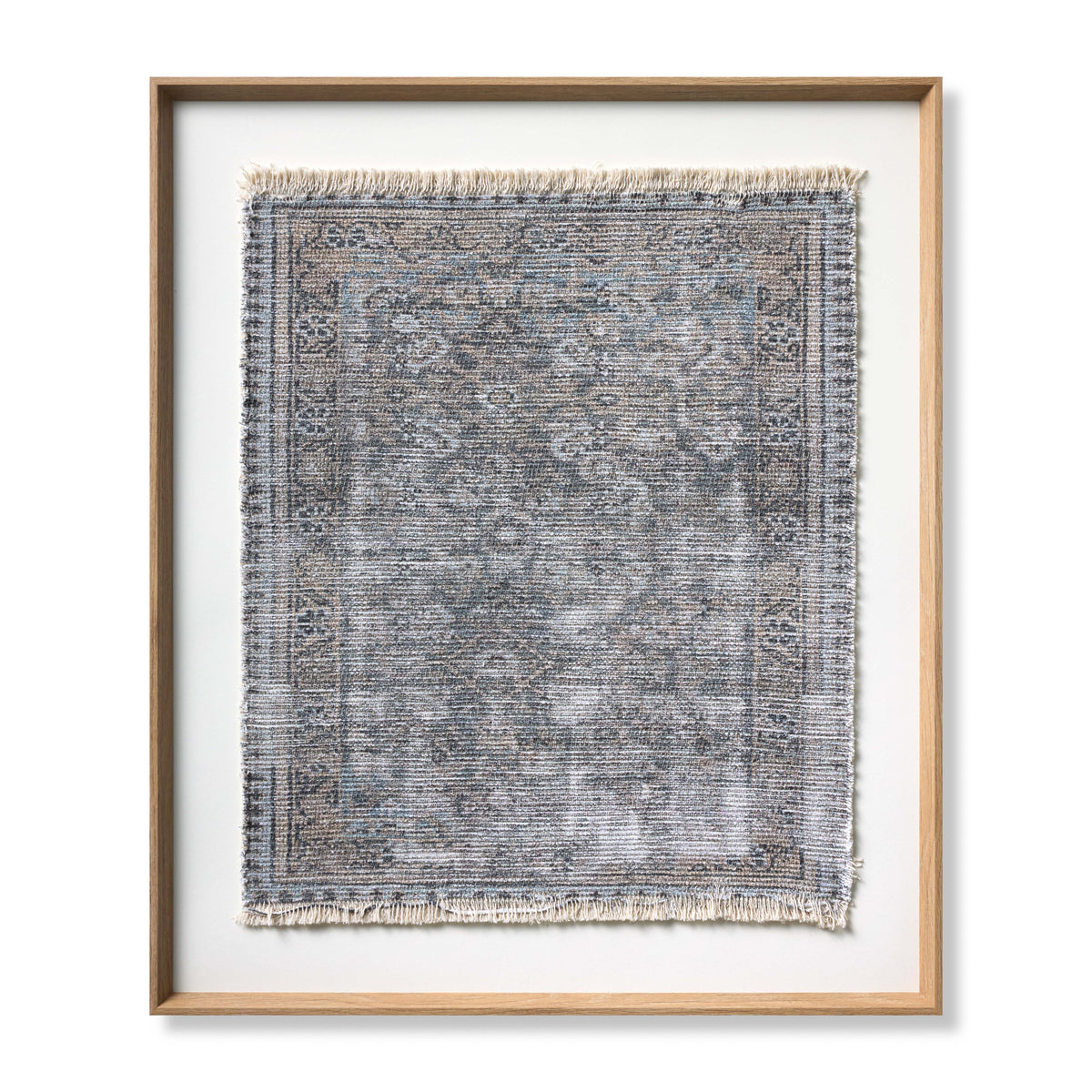 Veranasi Blue / Beige Rug Art — a Loloi artwork at Laurie Yapp Home.