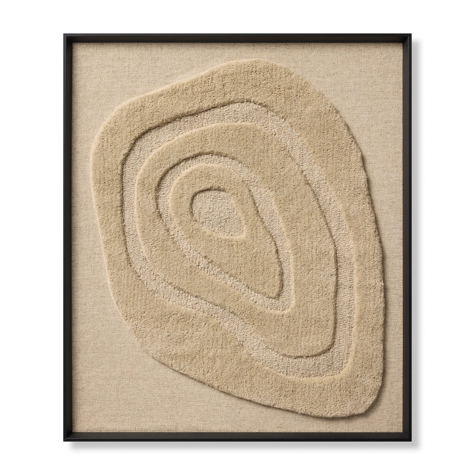Oyster Of My Eye Beige / Beige Rug Art — a Loloi artwork at Laurie Yapp Home.