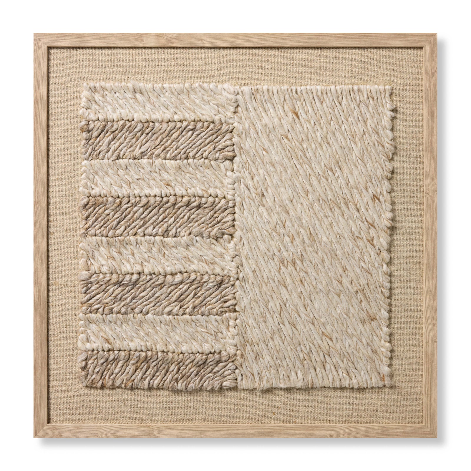 Bandera Beige / Ivory Rug Art — a Loloi artwork at Laurie Yapp Home.