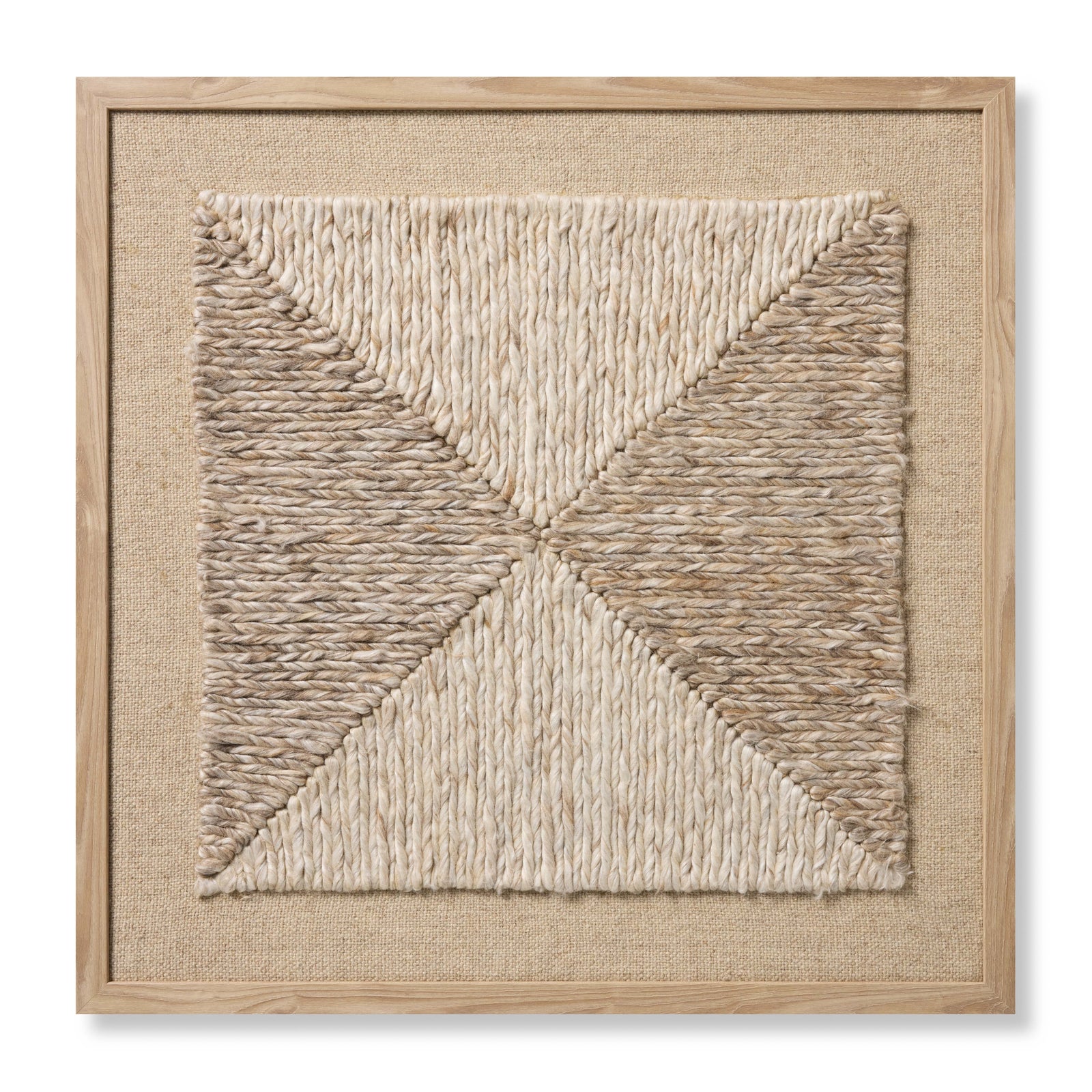 Diamante Beige / Ivory Rug Art — a Loloi artwork at Laurie Yapp Home.