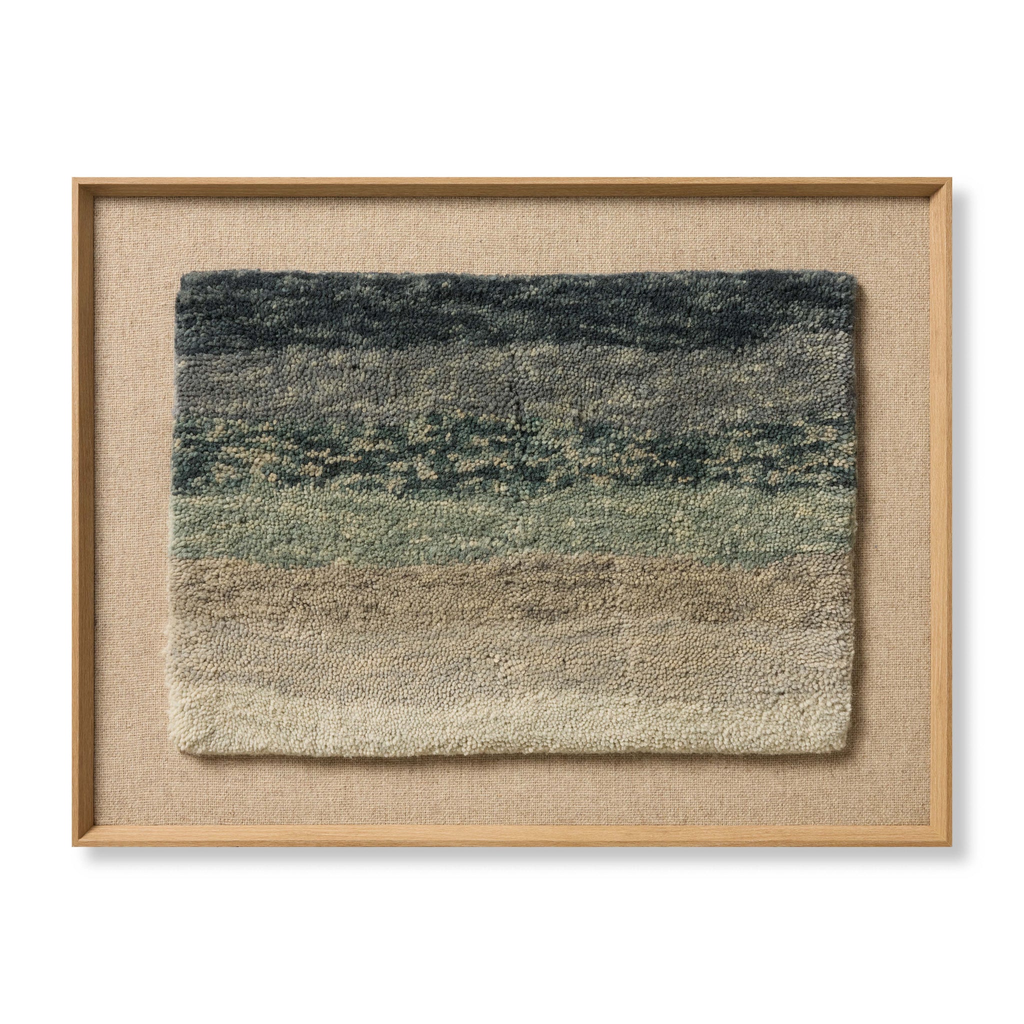 Atlantico Blue / Black Rug Art — a Loloi artwork at Laurie Yapp Home.