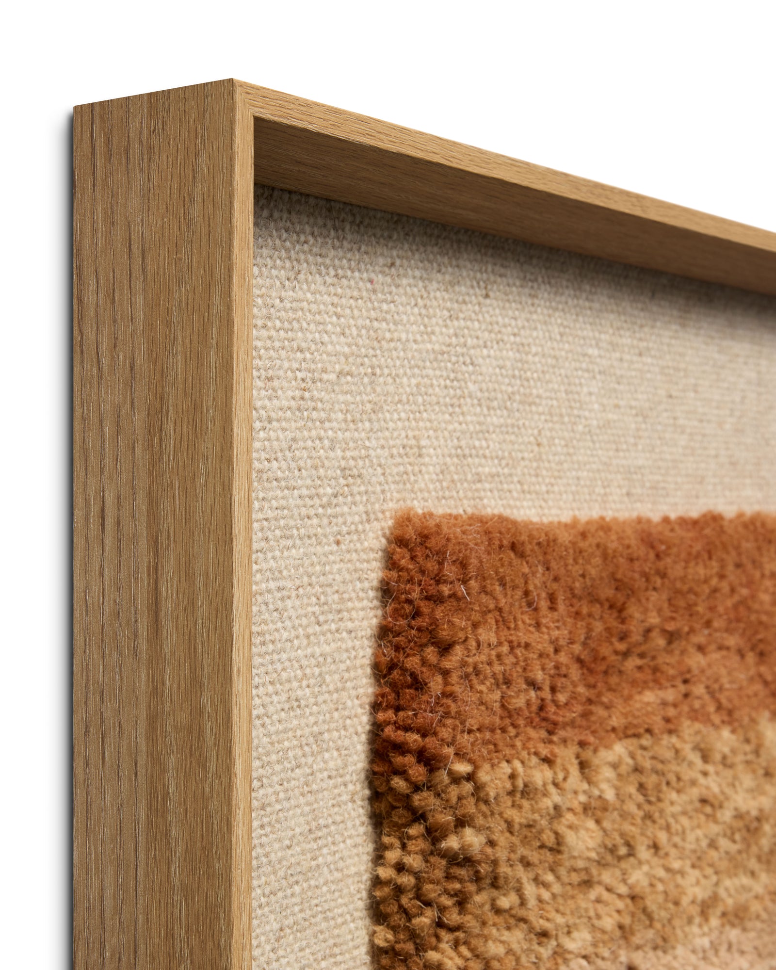 Indio Orange / Beige Rug Art — a Loloi artwork at Laurie Yapp Home.