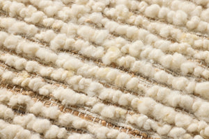 Popcorn Ivory / Beige Rug Art shown from a different angle to reveal its pattern.
