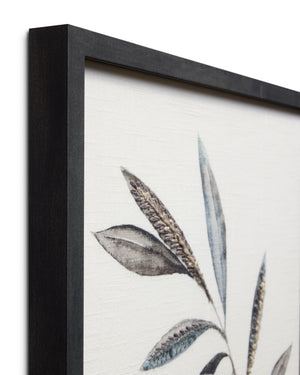 Ancient Groves Dk. Grey Rug Art shown from another angle.
