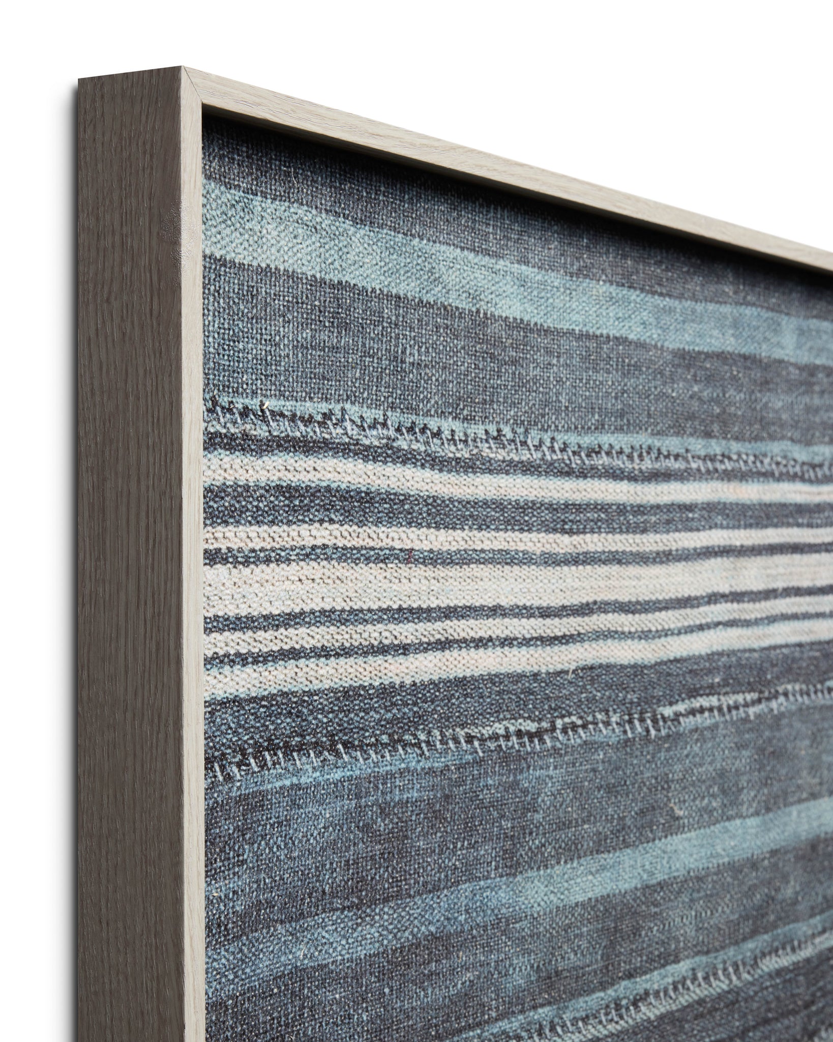 Flow Lt Grey Rug Art shown from another angle.