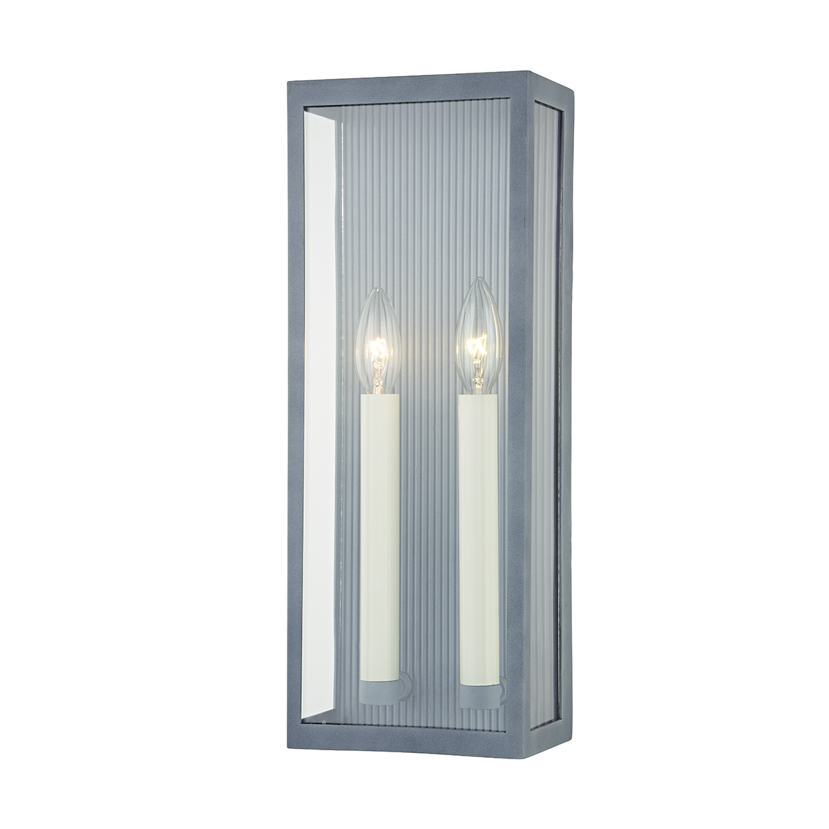 Vail Exterior Wall Sconce 6.5" x 17" — a Troy wall sconce for bathrooms, hallways, and living rooms at Laurie Yapp Home.