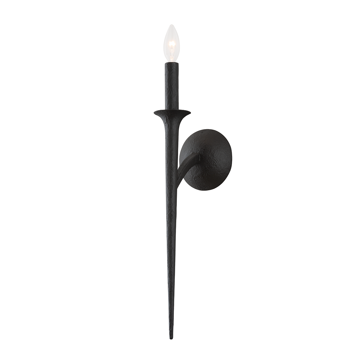 Luca Wall Sconce — a Troy wall sconce for bathrooms, hallways, and living rooms at Laurie Yapp Home.