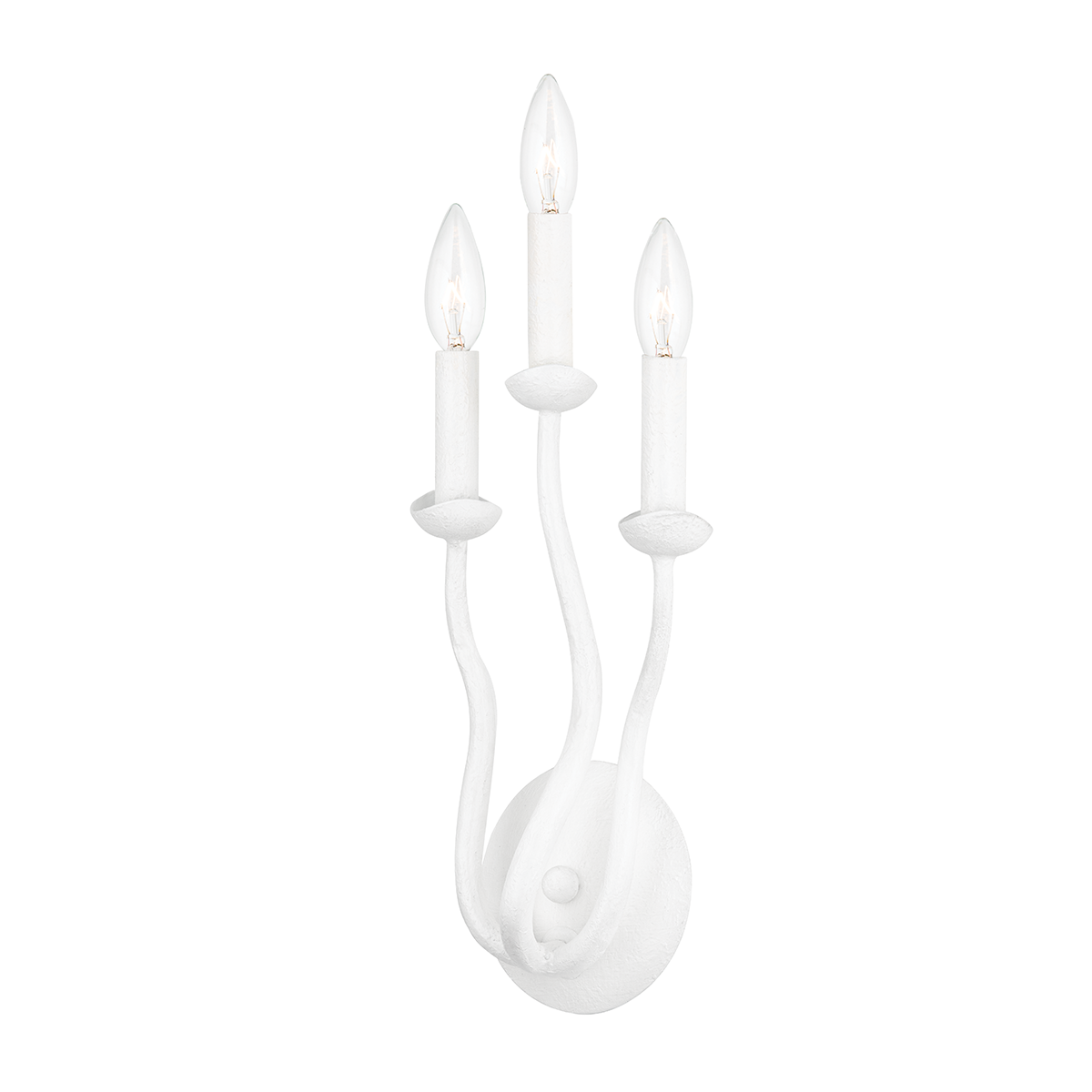 Reign Wall Sconce 7" — a Troy wall sconce for bathrooms, hallways, and living rooms at Laurie Yapp Home.