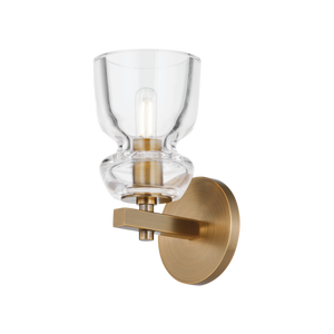 Trey Wall Sconce — a Troy wall sconce for bathrooms, hallways, and living rooms at Laurie Yapp Home.