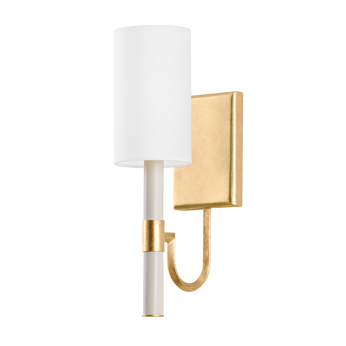 Gustine Wall Sconce 4.25" — a Troy wall sconce for bathrooms, hallways, and living rooms at Laurie Yapp Home.