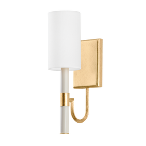 Gustine Wall Sconce 4.25" shown from a second angle to highlight the arm curve and shade silhouette.