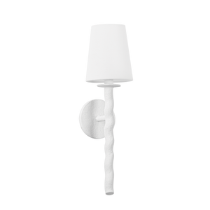Alvaro Wall Sconce — a Troy wall sconce for bathrooms, hallways, and living rooms at Laurie Yapp Home.
