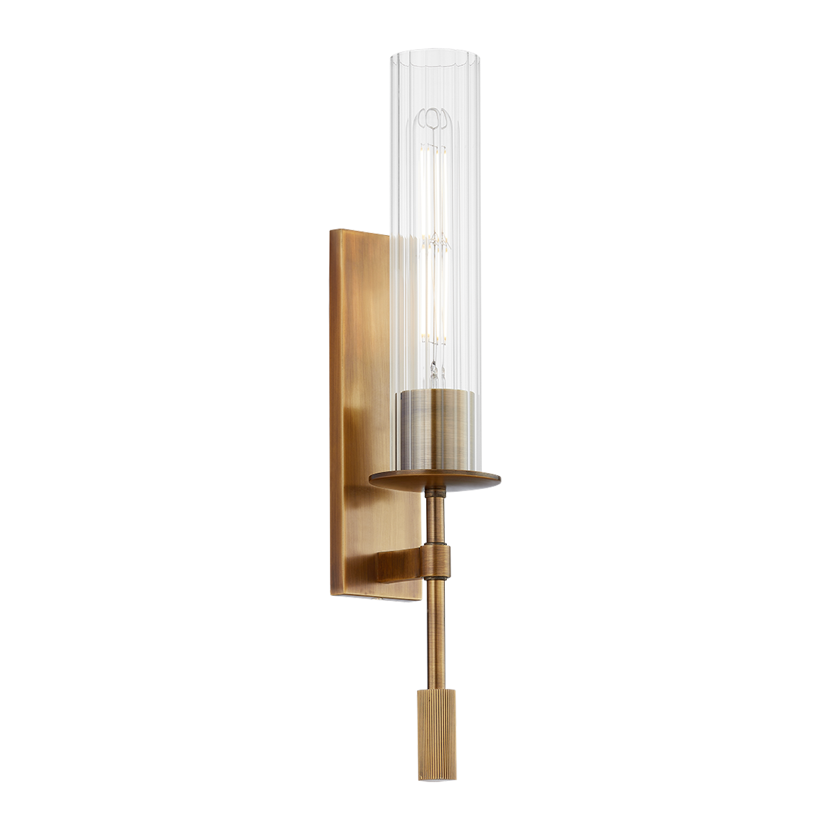 Elton Wall Sconce — a Troy wall sconce for bathrooms, hallways, and living rooms at Laurie Yapp Home.