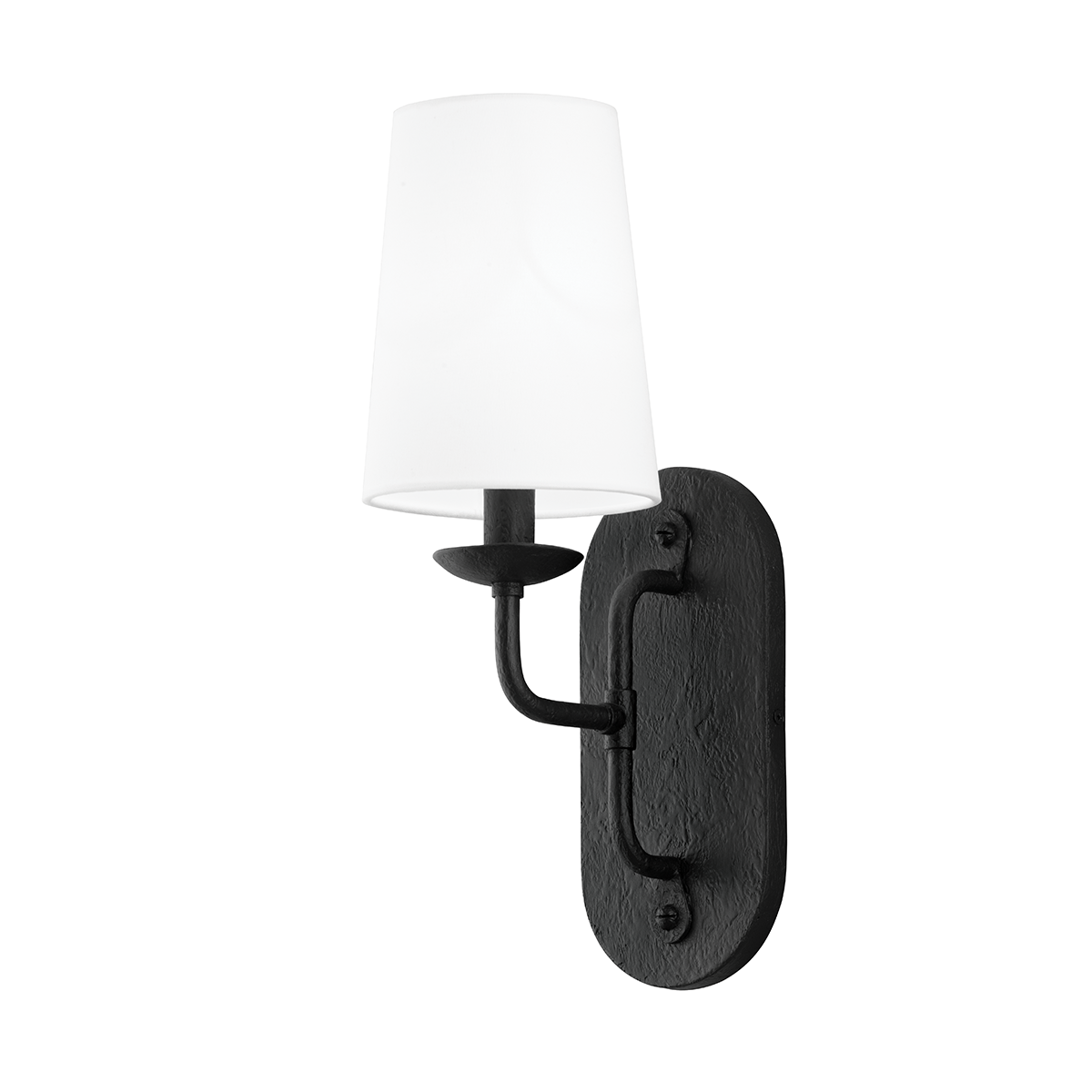 Moe Wall Sconce — a Troy wall sconce for bathrooms, hallways, and living rooms at Laurie Yapp Home.