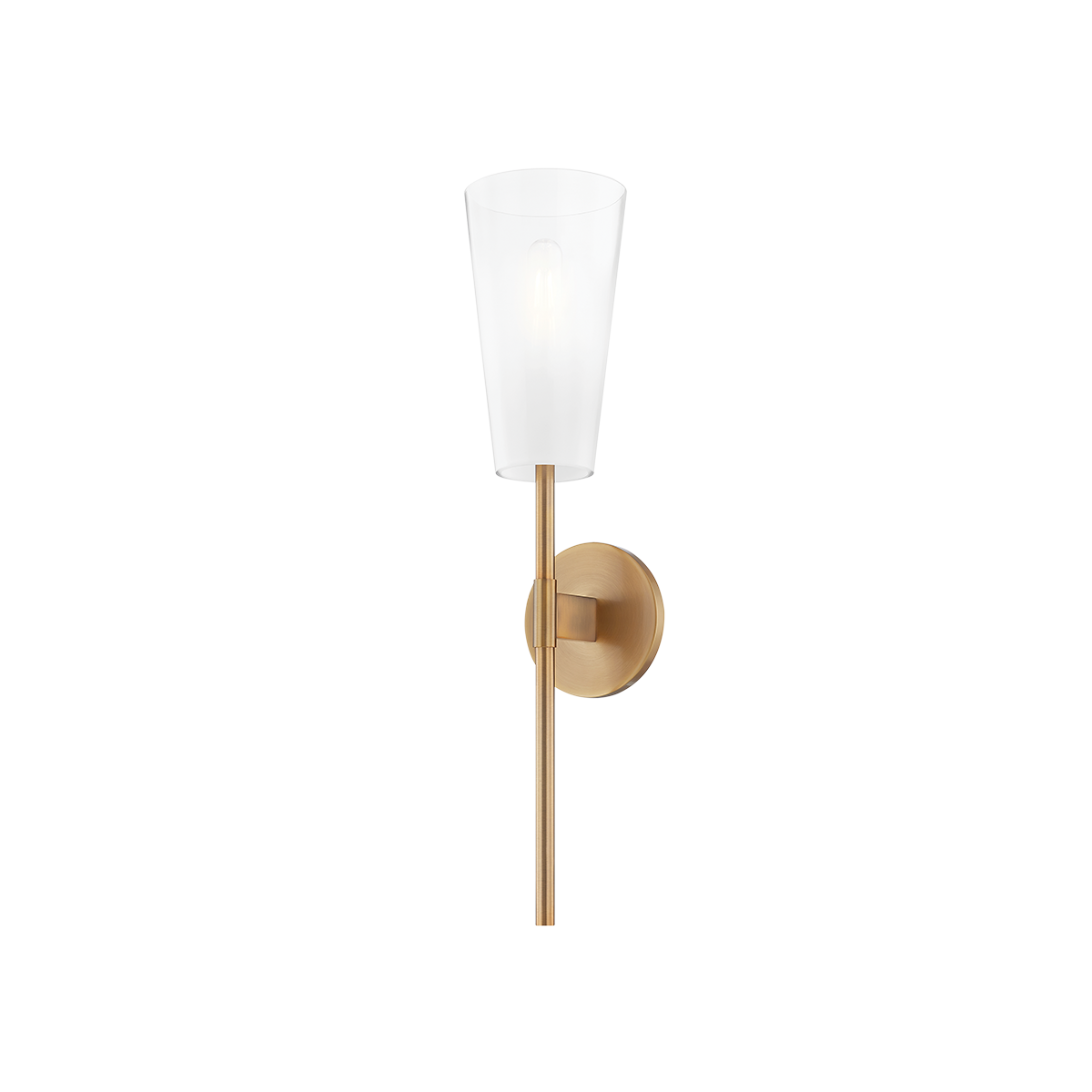 Camarillo Wall Sconce — a Troy wall sconce for bathrooms, hallways, and living rooms at Laurie Yapp Home.