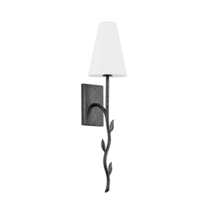 Elwyn Wall Sconce — a Troy wall sconce for bathrooms, hallways, and living rooms at Laurie Yapp Home.