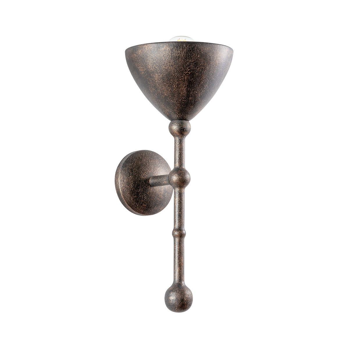 Vishal Wall Sconce — a Troy wall sconce for bathrooms, hallways, and living rooms at Laurie Yapp Home.