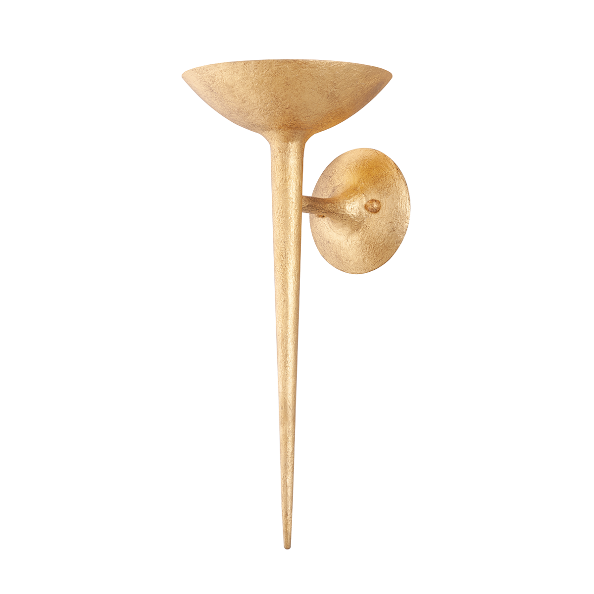 Cecilia Wall Sconce shown from a second angle to highlight the arm curve and shade silhouette.