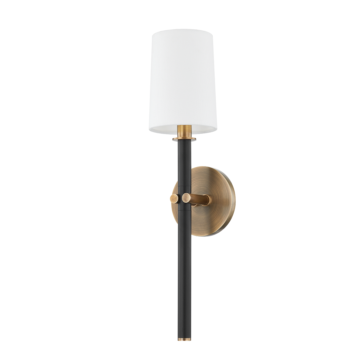 Belvedere Wall Sconce — a Troy wall sconce for bathrooms, hallways, and living rooms at Laurie Yapp Home.