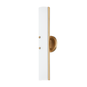 Titus Wall Sconce 4.75" — a Troy wall sconce for bathrooms, hallways, and living rooms at Laurie Yapp Home.
