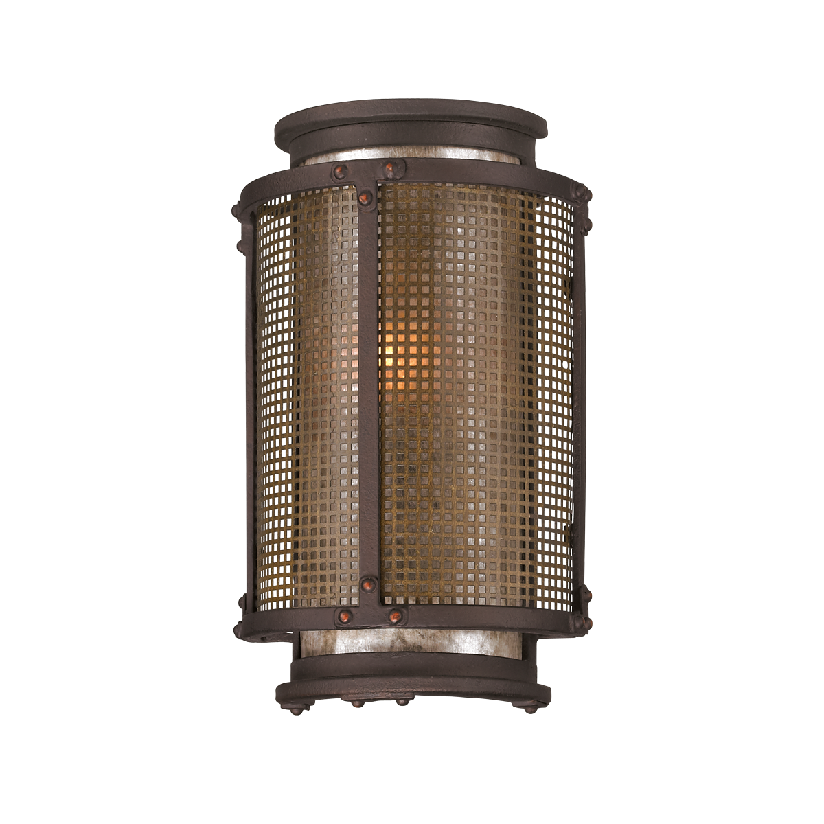 Copper Mountain Exterior Wall Sconce 6.25" — a Troy wall sconce for bathrooms, hallways, and living rooms at Laurie Yapp Home.