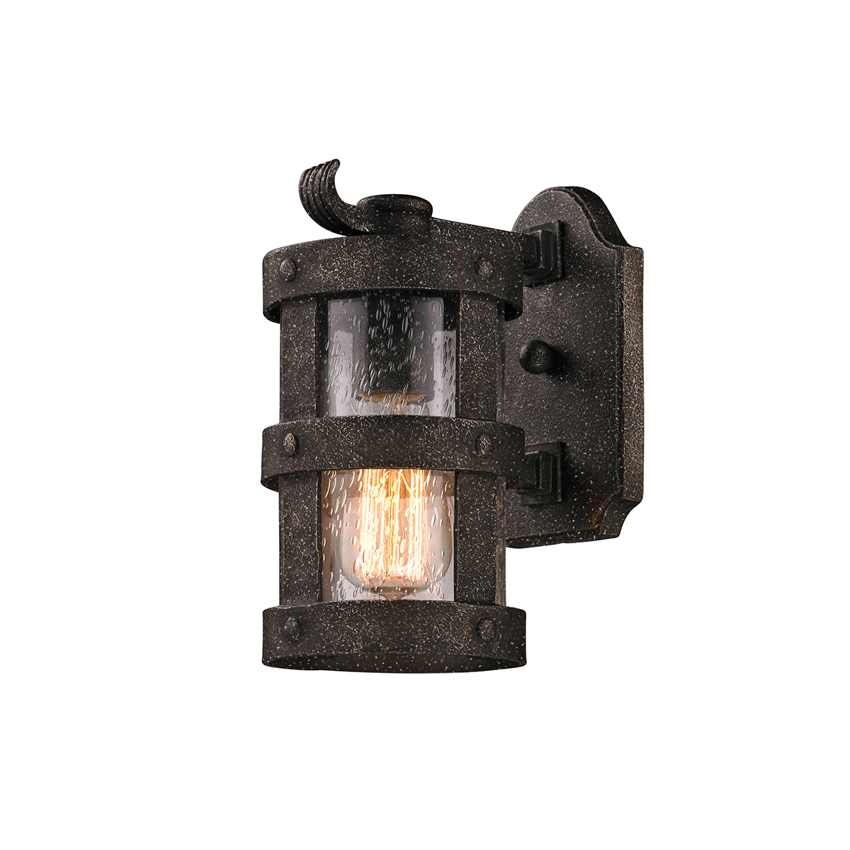 Barbosa Exterior Wall Sconce 5.25" — a Troy wall sconce for bathrooms, hallways, and living rooms at Laurie Yapp Home.