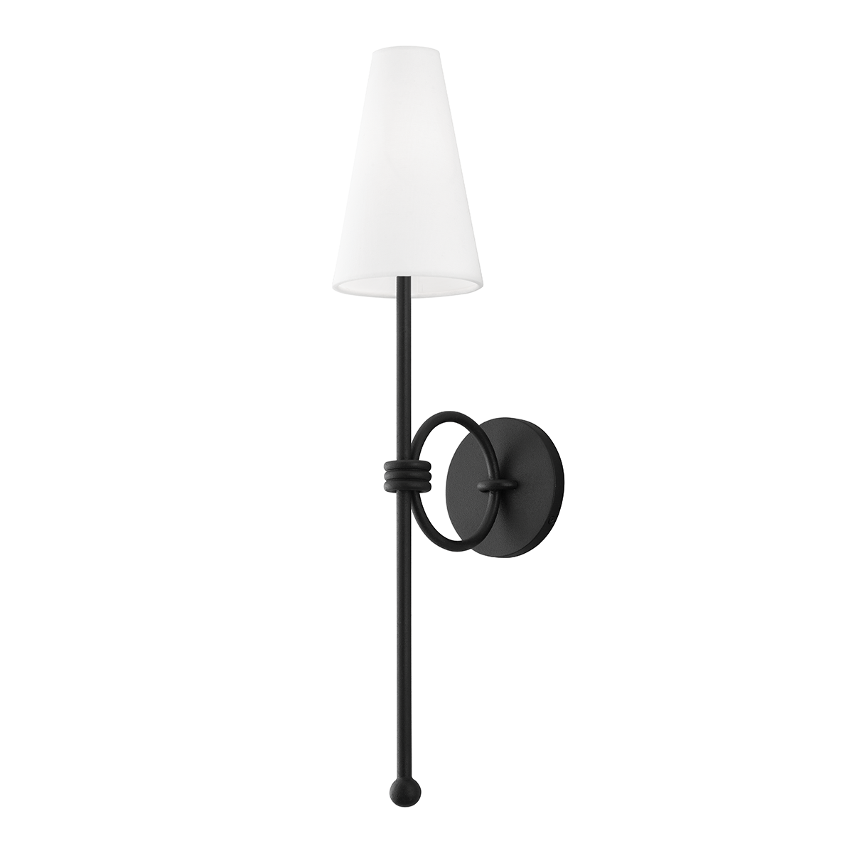 Magnus Wall Sconce — a Troy wall sconce for bathrooms, hallways, and living rooms at Laurie Yapp Home.