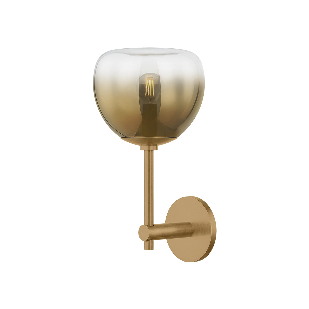 August Wall Sconce — a Troy wall sconce for bathrooms, hallways, and living rooms at Laurie Yapp Home.