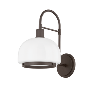 Bradbury Wall Sconce — a Troy wall sconce for bathrooms, hallways, and living rooms at Laurie Yapp Home.