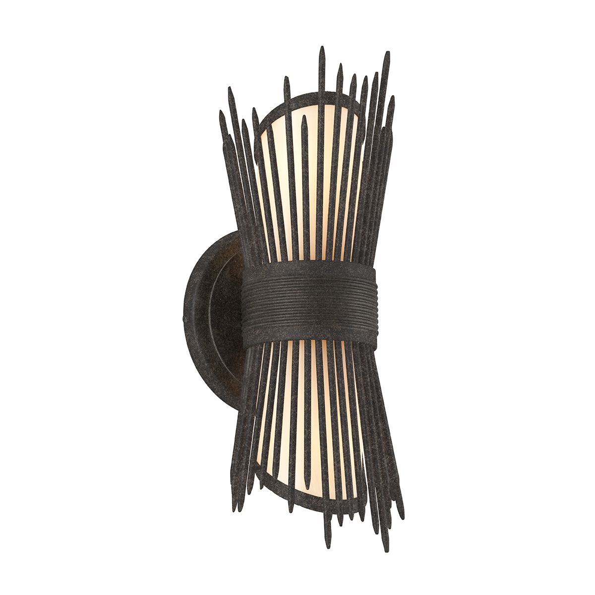 Blink Exterior Wall Sconce 5.5" — a Troy wall sconce for bathrooms, hallways, and living rooms at Laurie Yapp Home.