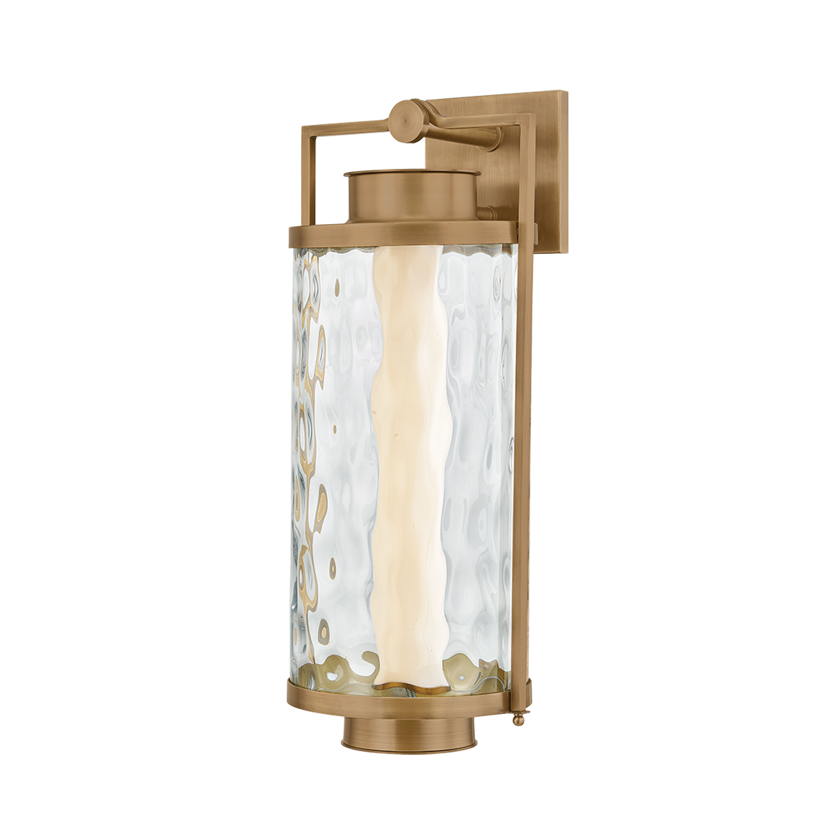 Haddock Wall Sconce 9.5" — a Troy wall sconce for bathrooms, hallways, and living rooms at Laurie Yapp Home.