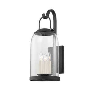 Napa County Exterior Wall Sconce 9.25" — a Troy wall sconce for bathrooms, hallways, and living rooms at Laurie Yapp Home.