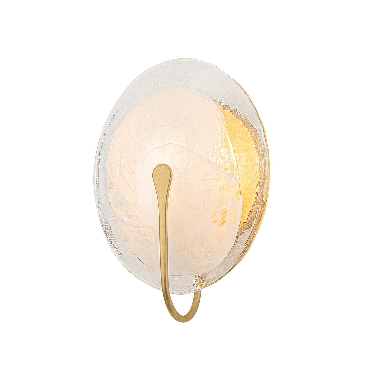 Valley Wall Sconce — a Troy wall sconce for bathrooms, hallways, and living rooms at Laurie Yapp Home.