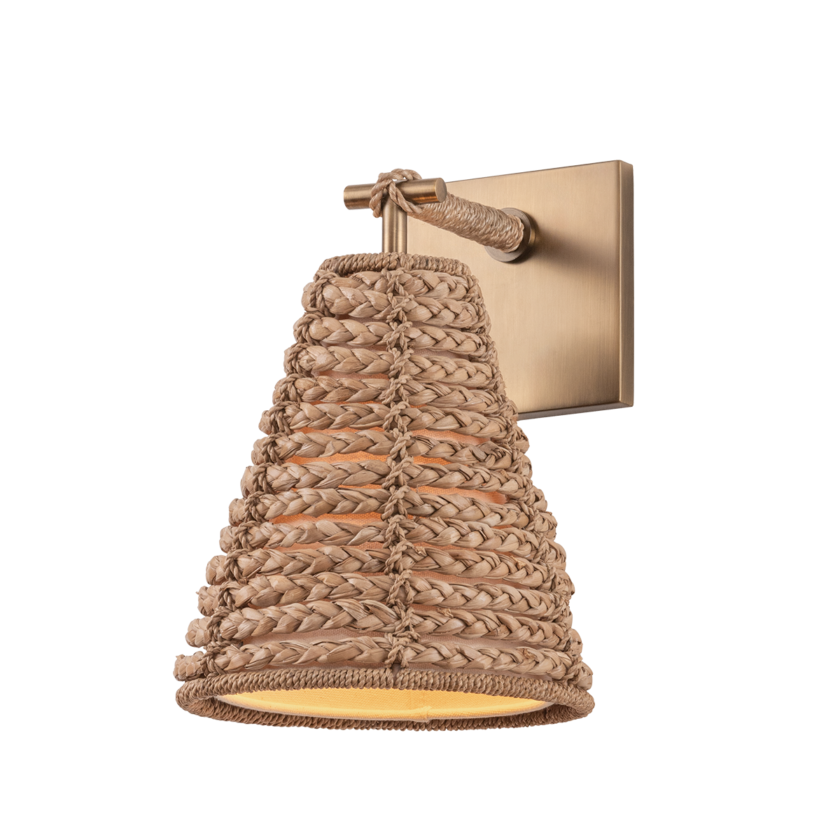 Redwood Wall Sconce — a Troy wall sconce for bathrooms, hallways, and living rooms at Laurie Yapp Home.