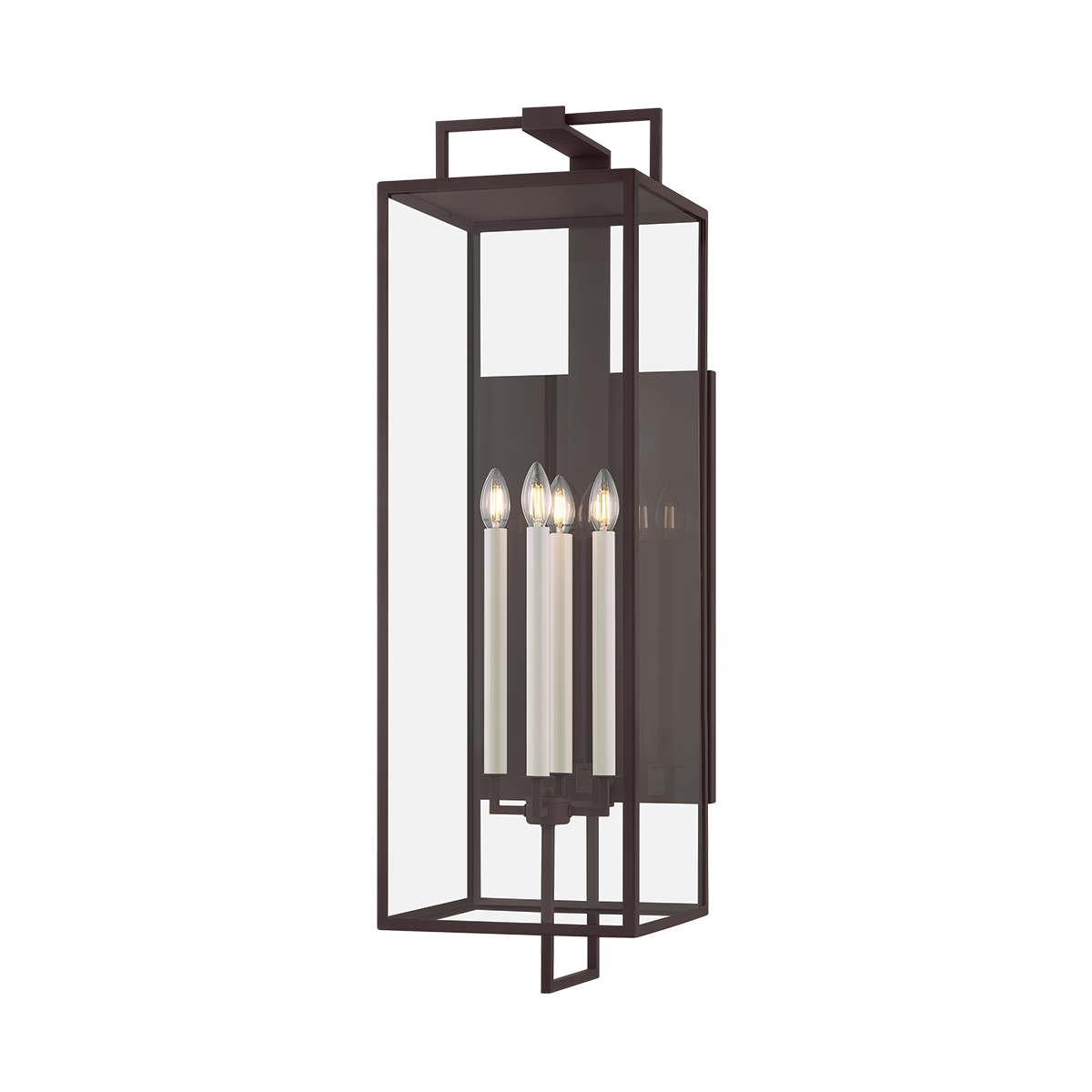 Beckham Exterior Wall Sconce 11.75" — a Troy wall sconce for bathrooms, hallways, and living rooms at Laurie Yapp Home.