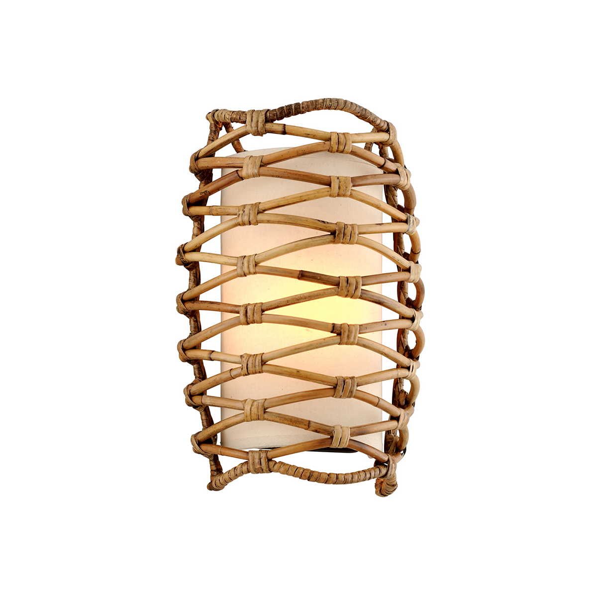 Balboa Wall Sconce — a Troy wall sconce for bathrooms, hallways, and living rooms at Laurie Yapp Home.