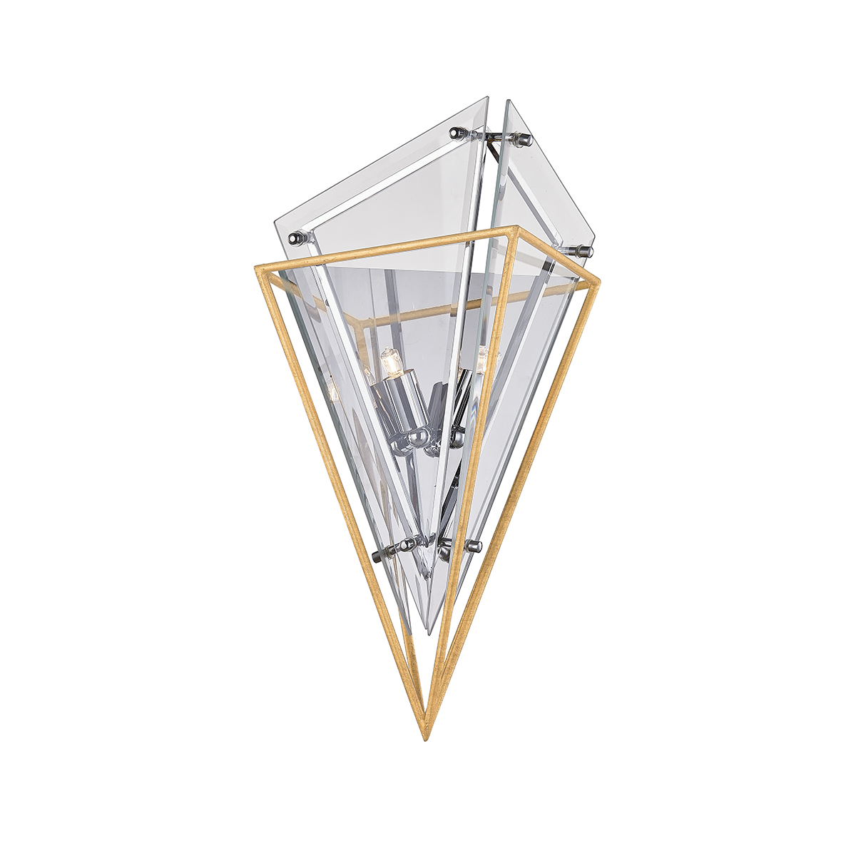 Epic Wall Sconce 10" x 16" — a Troy wall sconce for bathrooms, hallways, and living rooms at Laurie Yapp Home.