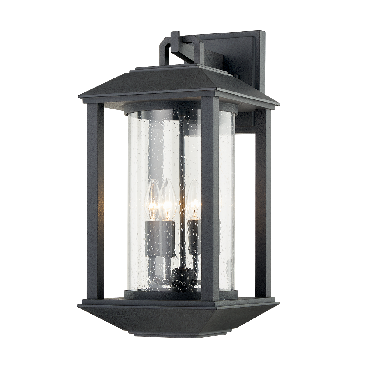 Mccarthy Exterior Wall Sconce 10.5" — a Troy wall sconce for bathrooms, hallways, and living rooms at Laurie Yapp Home.