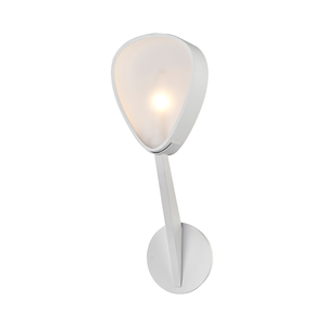 Allisio Wall Sconce 6.25" x 18" shown from a second angle to highlight the arm curve and shade silhouette.